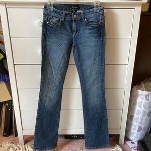 💙 WHITE HOUSE BLACK MARKET SIZE 00 BOOTCUT JEANS